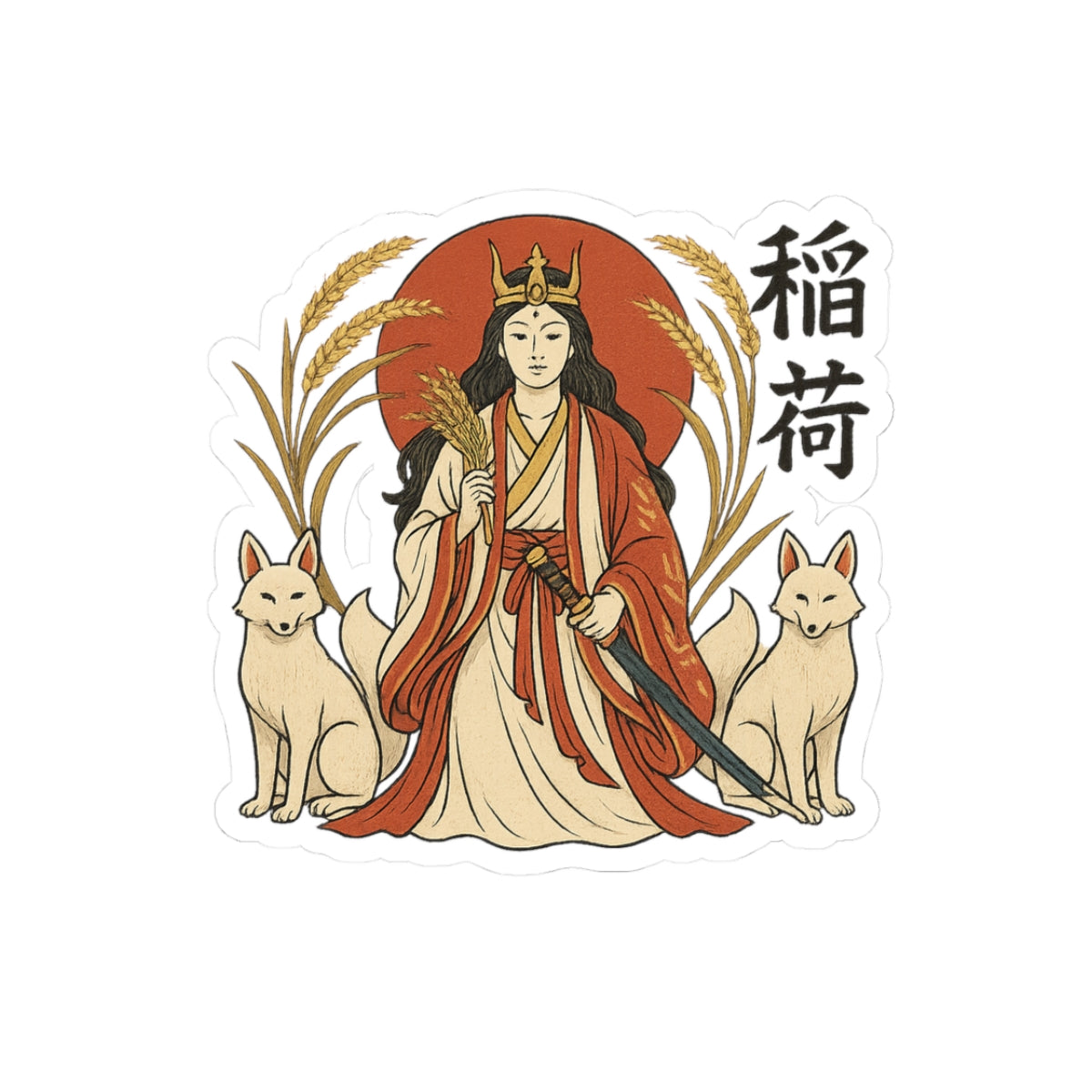 Inari Sticker