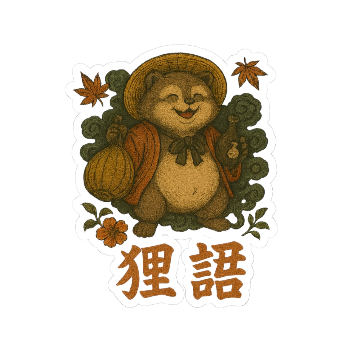 Tanuki Sticker